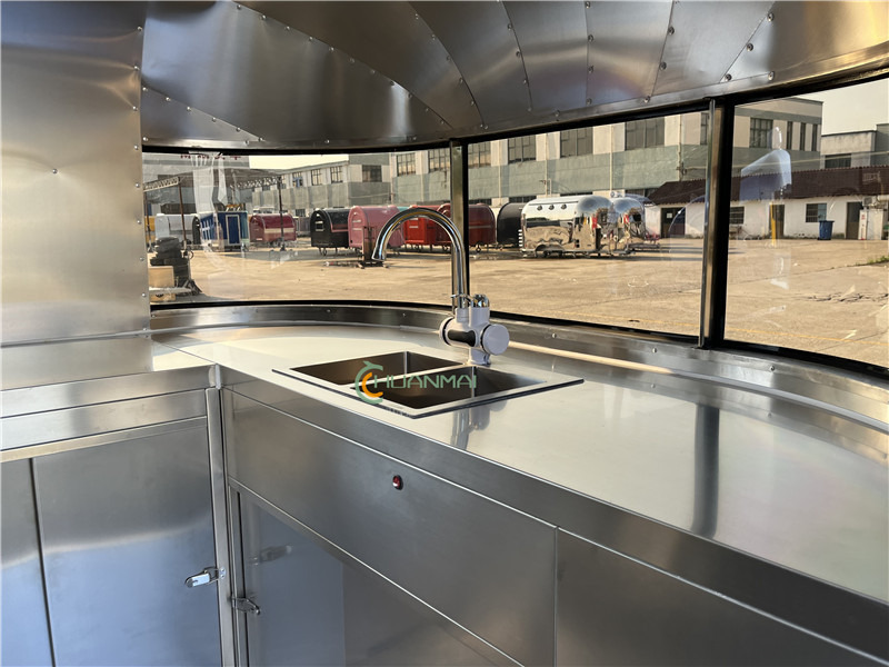 Nauja Prekybinė priekaba COC Airstream Remorque Food Truck,Catering Trailer,Mobile Food Trailers: foto 9