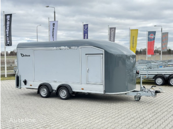Nauja Autovežis priekaba Debon C1000 van cargo 3500 kg 5m closed trailer for 1 car doors: foto 1