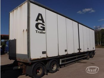  HRD HDA 4-axlar Box Trailer (side doors) - Furgonas priekaba