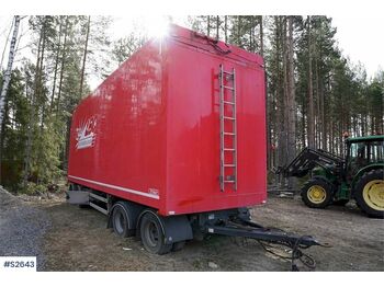 TYLLIS 4PVH Wood Chip Combi trailer with hydraulics - Furgonas priekaba