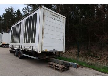 Junge AWZ 18 T, BDF mit Tier-Container  - Gyvulių pervežimo priekaba