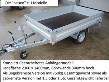 Nauja Automobilinė priekaba Humbaur - HU132314 Hochlader gebremst 1,3to: foto 1