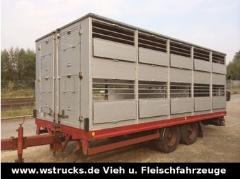 Gyvulių pervežimo priekaba KABA Tandem Einstock: foto 1