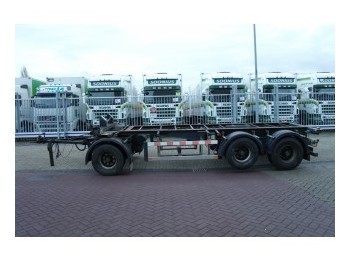 Groenewegen 20ft container trailer 20 CCA-9-18 - Konteineris-vežimus/ Sukeisti kūną priekaba