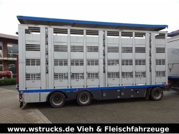 Gyvulių pervežimo priekaba Menke 4 Stock Ausahrbares Dach  Vollalu Typ 2: foto 1