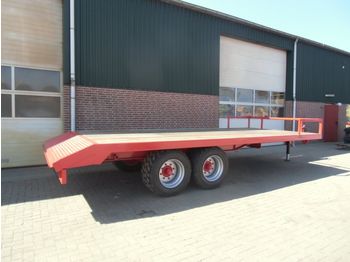 Nauja Platforminė/ Bortinė priekaba New Oprijwagen 14 ton: foto 1
