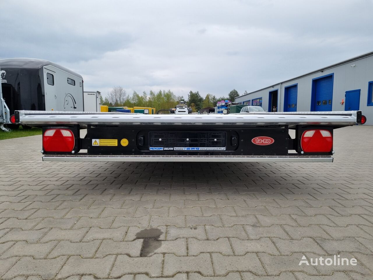 Nauja Autovežis priekaba TA-NO FORMULA 30.50 PREMIUM 5 x 2,1 m electric winch and electric lift: foto 10