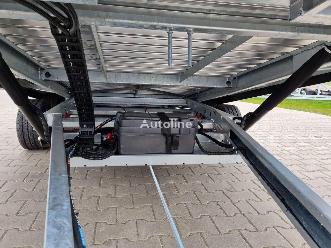 Nauja Autovežis priekaba TA-NO FORMULA 30.50 PREMIUM 5 x 2,1 m electric winch and electric lift: foto 29