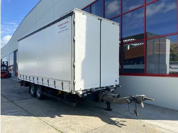 Tentinis priekaba Möslein Tandem Planenanhänger,Ladebordwand + Durchladba