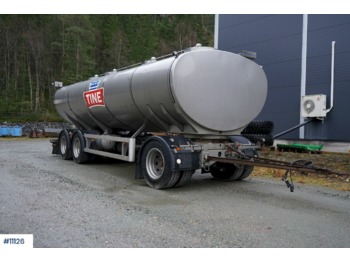 Cisterninė priekaba pervežimui pieno VMTARM 4 chamber Tank trailer - Milk trailer: foto 1