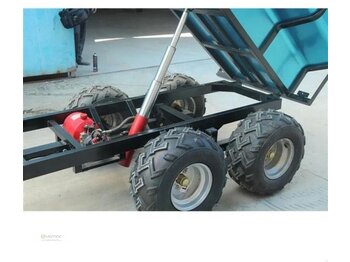 Nauja Savivartis priekaba Vemac ATV Anhänger 1200kg Heckkipper Kipper Tandem Quad Traktor NEU: foto 3