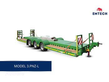 EMTECH SERIA PNZ, MODEL: PNZ-L - Žemo profilio platforma priekaba