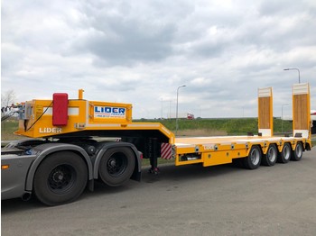 Lider Lider LD07 80 Ton Quad/A Lowboy - Žemo profilio platforma priekaba