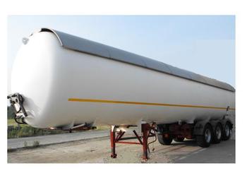 Puspriekabė cisterna pervežimui dujų ACERBI LPG/GAS/GAZ PUMP+METER ABS+ADR 54.660LTR: foto 1