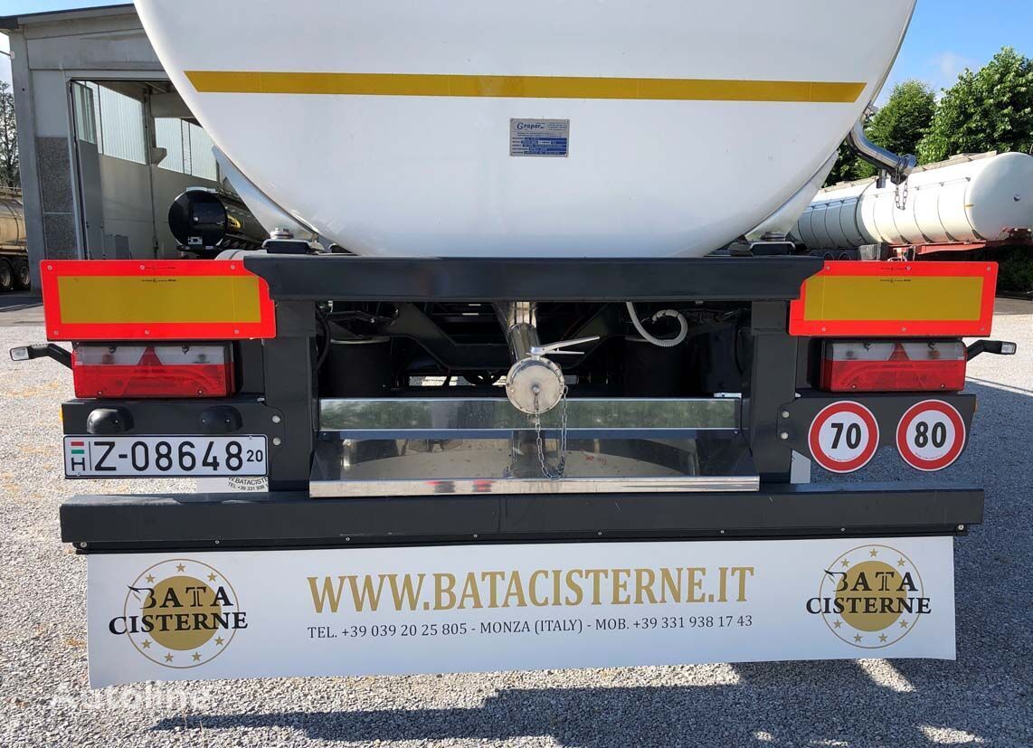 Nauja Puspriekabė cisterna pervežimui maisto produktų Bata BATA CISTERNA LIGHT: foto 25