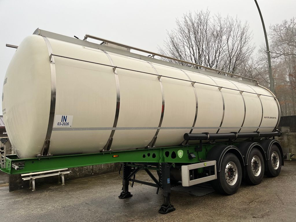 Puspriekabė cisterna pervežimui maisto produktų Berger Ecotrail Santi 28.500 Liter: foto 2
