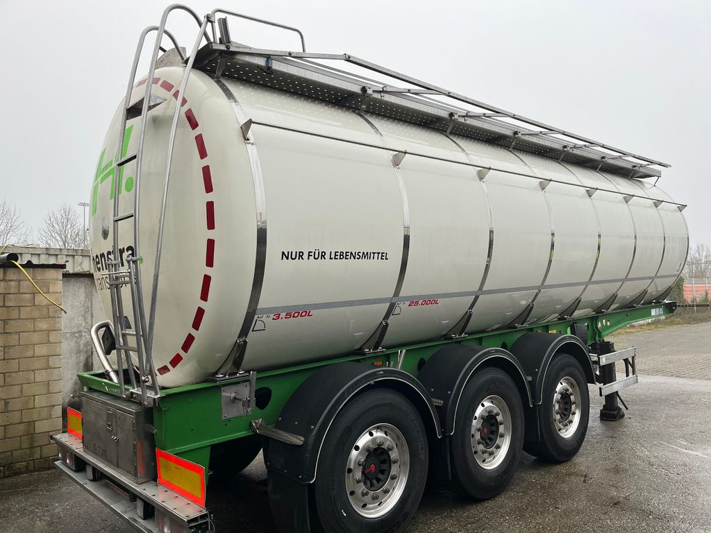 Puspriekabė cisterna pervežimui maisto produktų Berger Ecotrail Santi 28.500 Liter: foto 3