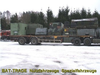Konteineris-vežimus/ Sukeisti kūną puspriekabė Blumhardt Container 20/30/40 Fuss Heavy Duty: foto 1