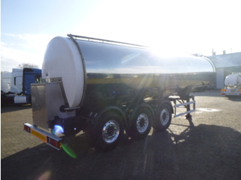 Puspriekabė cisterna pervežimui maisto produktų Clayton Food tank inox 30 m3 / 1 comp: foto 4