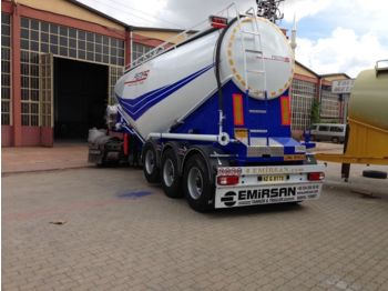 Nauja Puspriekabė cisterna pervežimui cementas EMIRSAN Manufacturer of all kinds of cement tanker at requested specs: foto 1