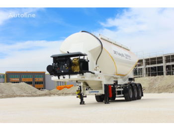 Nauja Puspriekabė cisterna pervežimui cementas EMIRSAN W Type Cement Tanker Trailer from Factory: foto 1