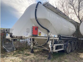 Puspriekabė cisterna pervežimui cementas FELDBINDER Cement 35000 liters: foto 1