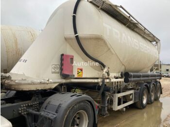 Puspriekabė cisterna pervežimui cementas FELDBINDER Cement 36000 litres: foto 1