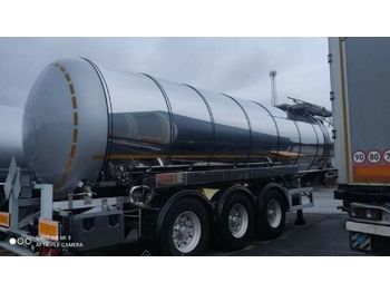 Puspriekabė cisterna pervežimui chemikalų FELDBINDER TSA 30.3-1 L4BH ADR: foto 1