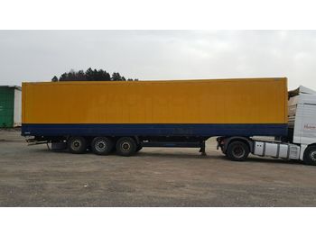 Furgonas puspriekabė Krone SDK 27, Kleiderkoffer-Textil-Doppelstock