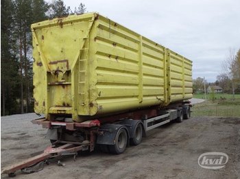 Närko D4YF51H11 Lastbilssläp med containers  - Furgonas puspriekabė