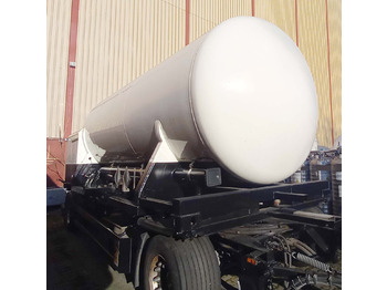 GOFA Tank trailer for oxygen, nitrogen, argon, gas, cryogenic - Puspriekabė cisterna: foto 3