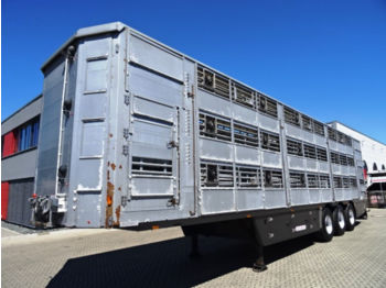 Pezzaioli SBA63 U/ 3 Stock !!! / LIFTACHSE/Hubdach  - Gyvulių pervežimo puspriekabė