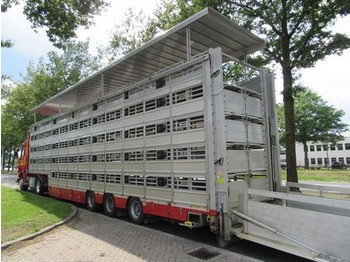 Pezzaioli SBA 31 G - Gyvulių pervežimo puspriekabė