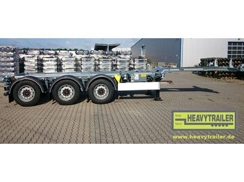 Nauja Konteineris-vežimus/ Sukeisti kūną puspriekabė HeavyTrailer 3-Achs-Multi-Containerchassis: foto 2