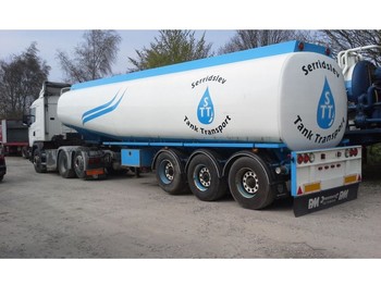 Puspriekabė cisterna pervežimui kuro Kässbohrer 40000 L ADR Tanktrailer Petrol Fuel Diesel: foto 1