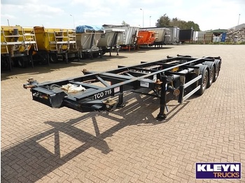Dennison TANKCONTAINER  VLG/ADR - Konteineris-vežimus/ Sukeisti kūną puspriekabė