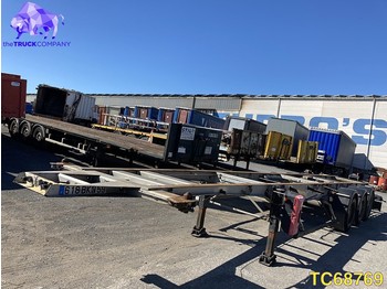 Konteineris-vežimus/ sukeisti kūną puspriekabė General Trailer Container Transport
