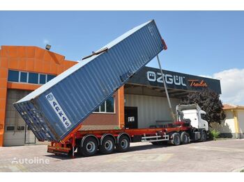 Konteineris-vežimus/ sukeisti kūną puspriekabė OZGUL 40 FT TIPPING CONTAINER CHASSIS AINER CARRIER