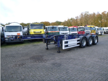 SDC 3-axle container trailer 20-30 ft + pump - Konteineris-vežimus/ Sukeisti kūną puspriekabė