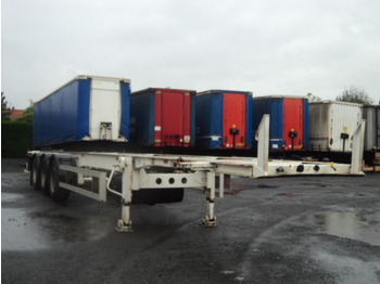 TURBOS HOET Container chassis - Konteineris-vežimus/ Sukeisti kūną puspriekabė