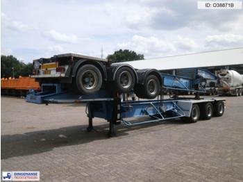 Titan 3-axle tank container trailer 20 ft (1 unit) - Konteineris-vežimus/ Sukeisti kūną puspriekabė
