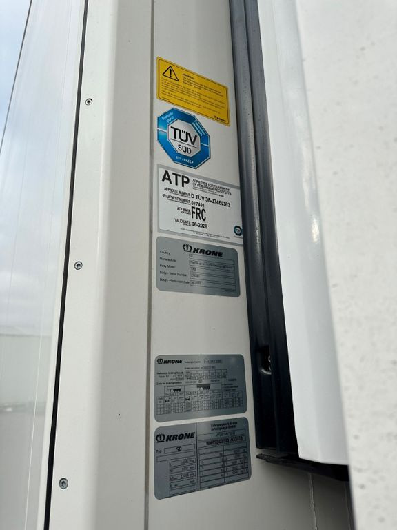Refrižeratorius puspriekabė Krone SDR ThermoKing A400 Doppelstock Pal Kasten: foto 8
