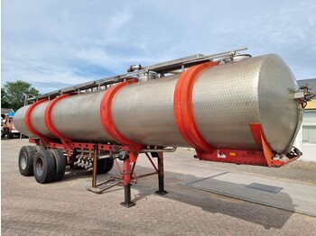 Puspriekabė cisterna LAG INOX - RVS - 25 m3 - 1 comp.: foto 4