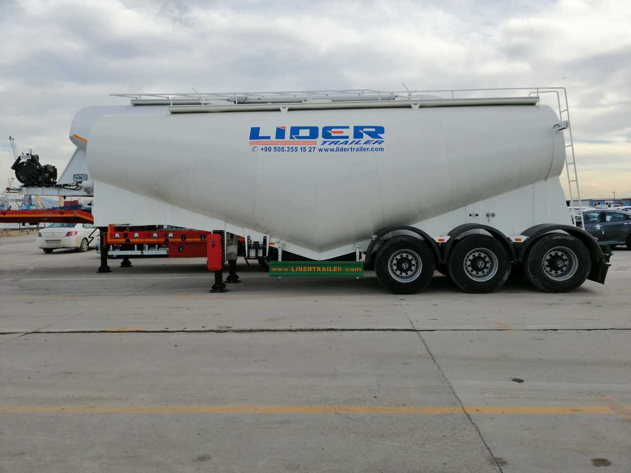 Nauja Puspriekabė cisterna pervežimui cementas LIDER 2023 MODEL NEW CEMENT TANKER: foto 20