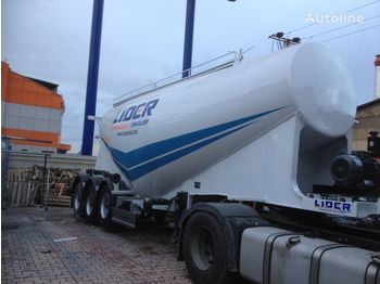 Nauja Puspriekabė cisterna pervežimui cementas LIDER 2023 NEW (FROM MANUFACTURER FACTORY SALE: foto 3