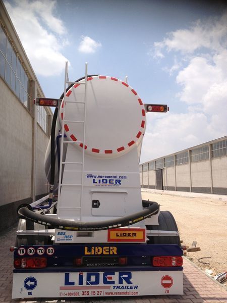 Nauja Puspriekabė cisterna pervežimui cementas LIDER 2024 YEAR NEW BULK CEMENT manufacturer co.: foto 6