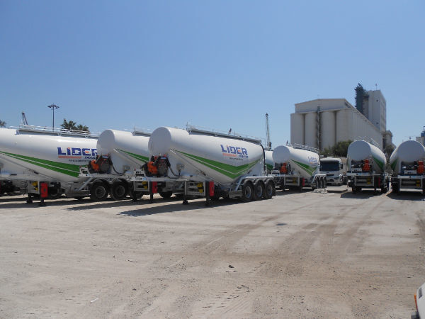 Nauja Puspriekabė cisterna pervežimui cementas LIDER 2024 YEAR NEW BULK CEMENT manufacturer co.: foto 8