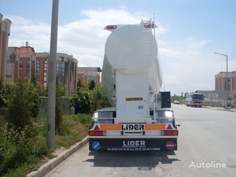 Nauja Puspriekabė cisterna pervežimui cementas LIDER 2024 YEAR NEW BULK CEMENT manufacturer co.: foto 12