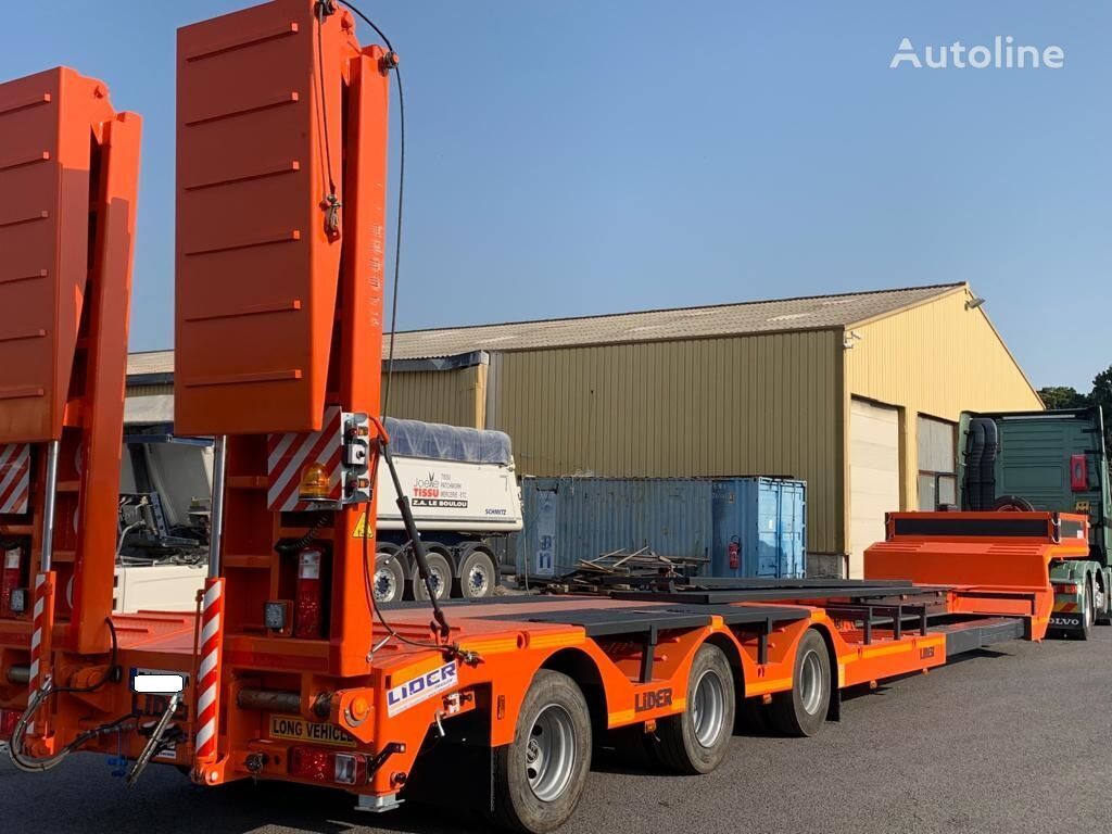 LIDER 2024 YEAR NEW LOWBED TRAILER FOR SALE (MANUFACTURER COMPANY) lizingą LIDER 2024 YEAR NEW LOWBED TRAILER FOR SALE (MANUFACTURER COMPANY): foto 1