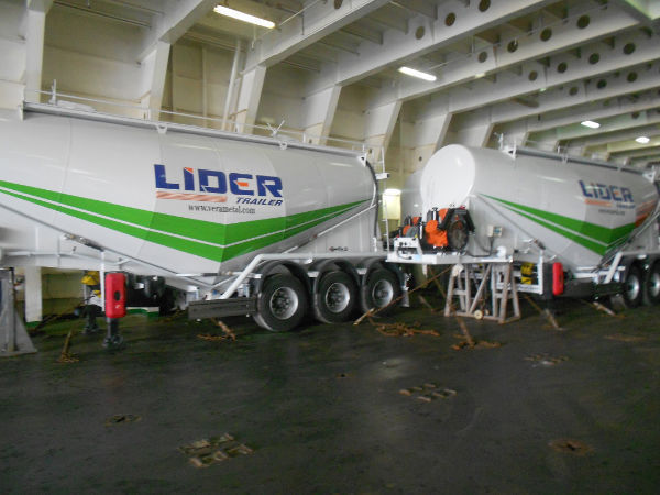 Nauja Puspriekabė cisterna pervežimui cementas LIDER NEW ciment remorque 2023 YEAR (MANUFACTURER COMPANY): foto 8